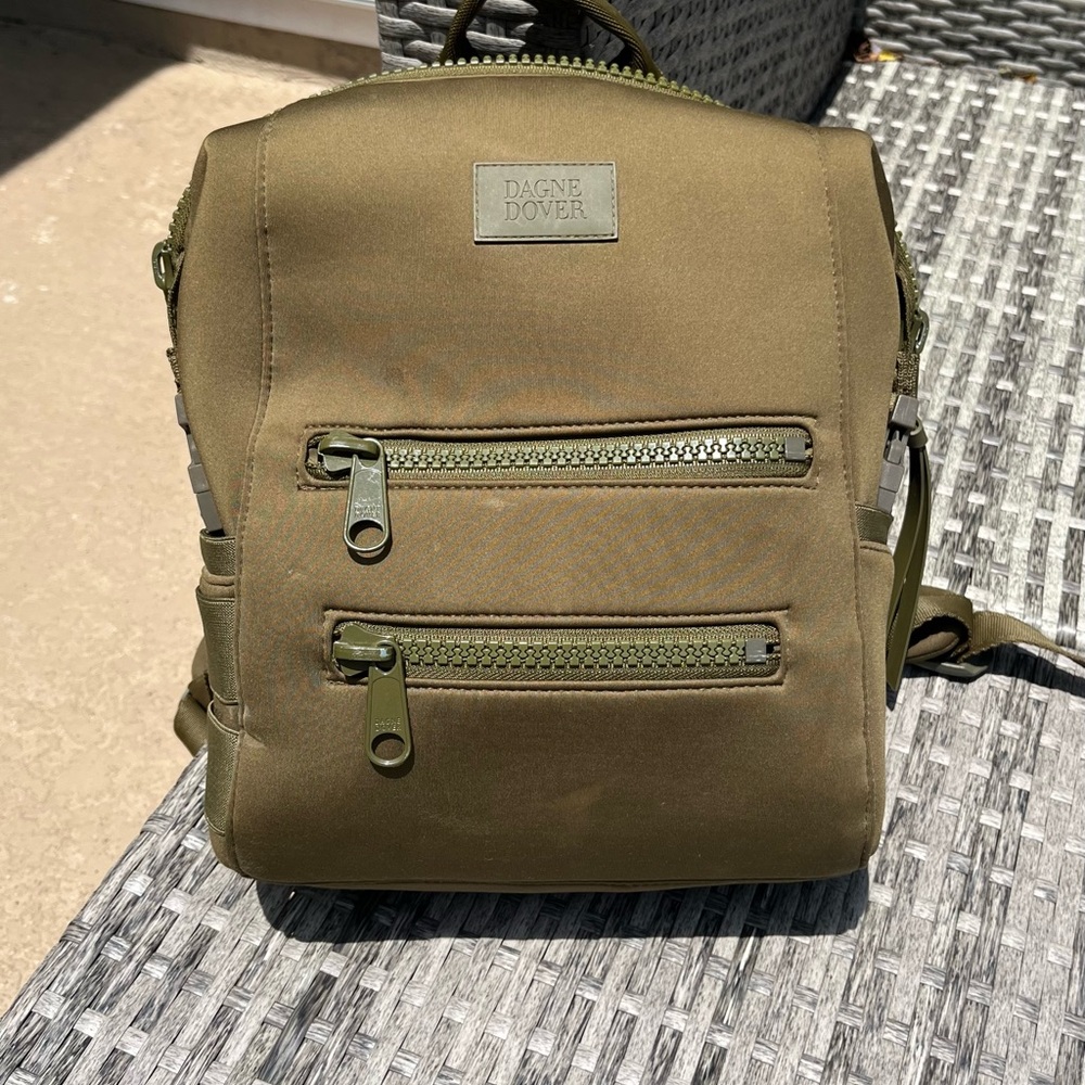 Dagne Dover Indie Small Diaper Bag in Moss